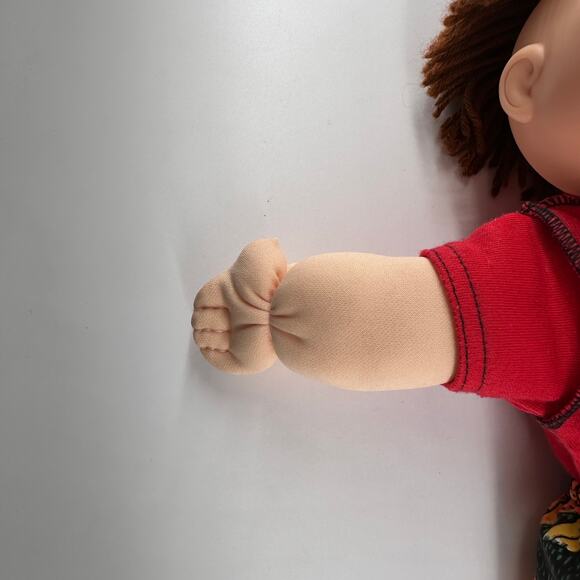 1995 Cabbage Patch Kids Boy Doll Mattel Reissue 1985 Xavier Roberts Blue Sig - Picture 5 of 12